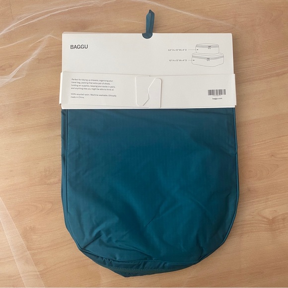 Baggu Packing Cube Set - Lake - Picture 5 of 5